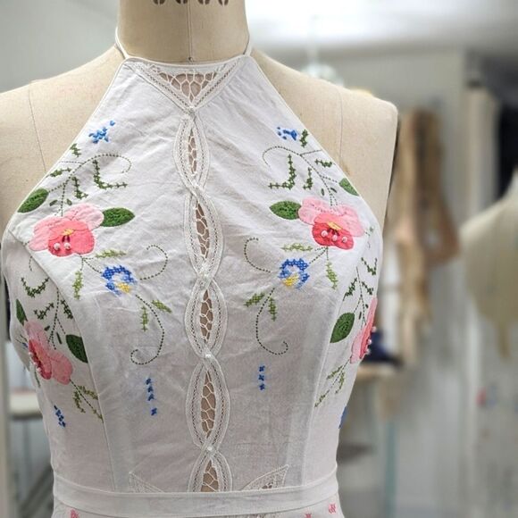 Vintage Love Shack Fancy Midi Dress - Picture 4 of 9